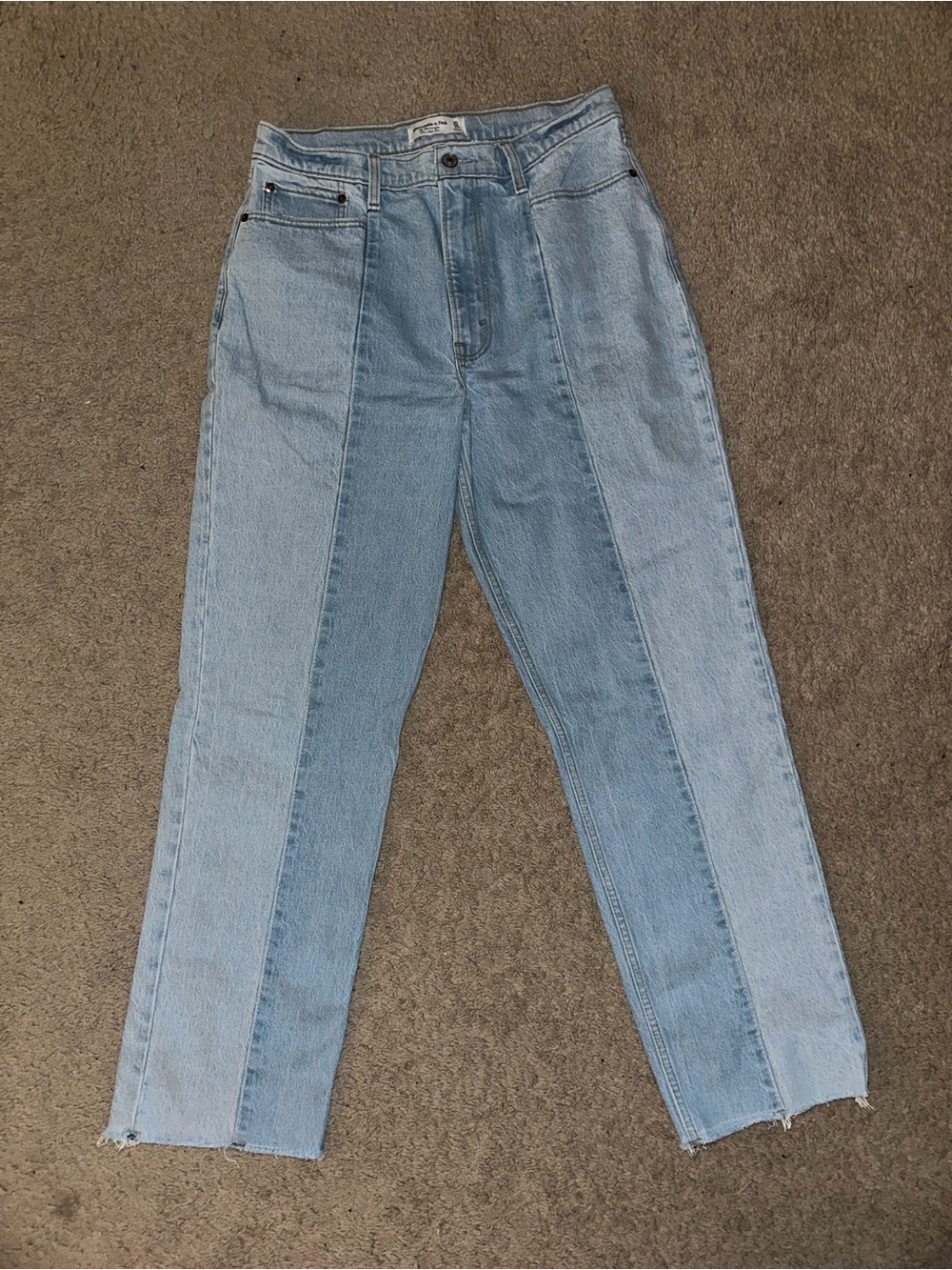 Abercrombie & Fitch 90s Straight Ultra High Rise